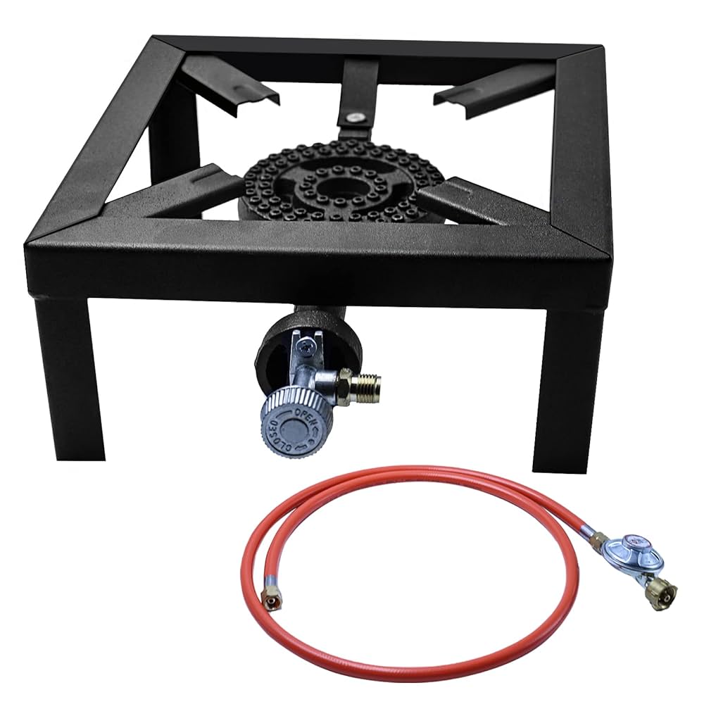 RÉCHAUD CUISINIÈRE 1 OU 2 FEUX 🔥🔥 + RACORD COMPLET