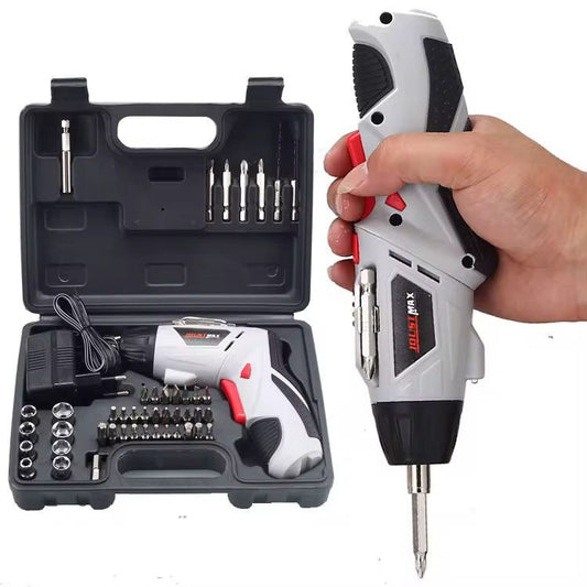 VISSEUSE ÉLECTRIQUE SANS FIL JOUSTMAX MULTIFONCTION 45PCS