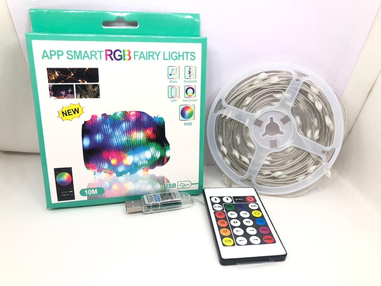 APP SMART RGB FAIRY LIGHT 10M