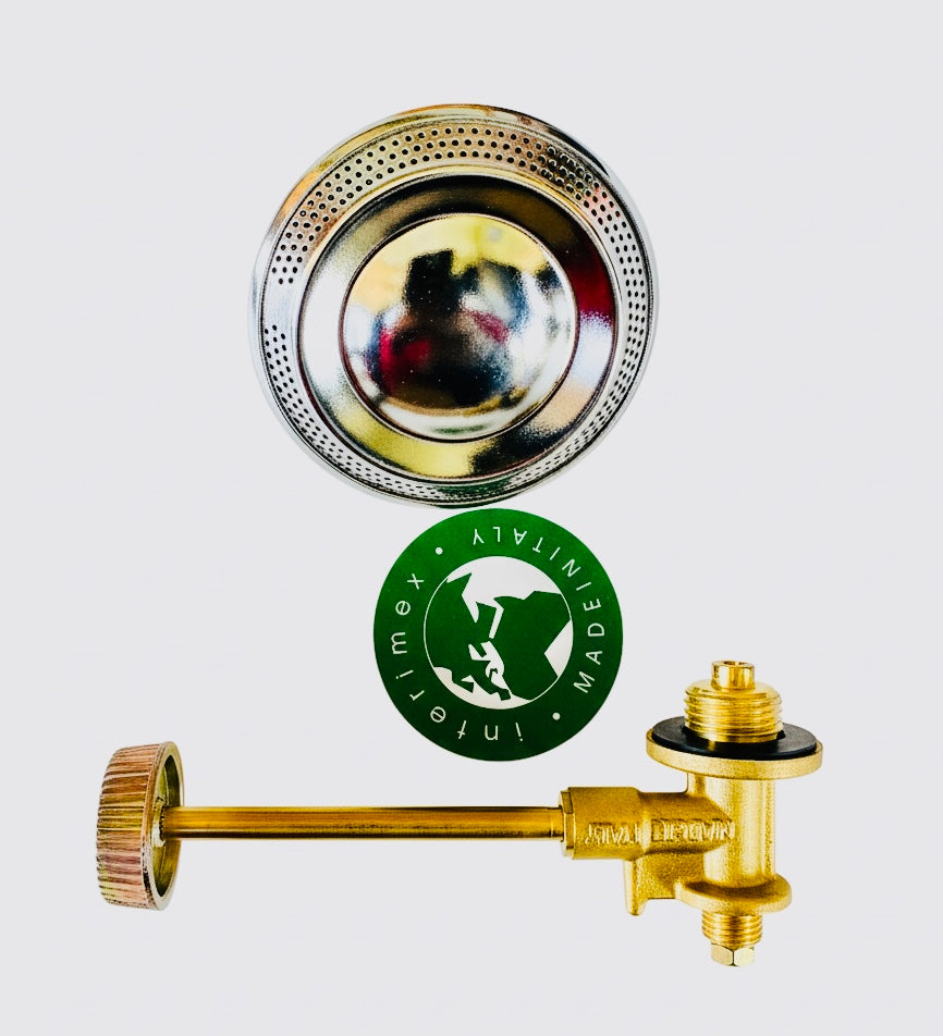 BRÛLEUR ET VALVE INTERIMEX MADE IN ITALY QUALITÉ SUPÉRIEUR, GARANTIE 1 MOIS