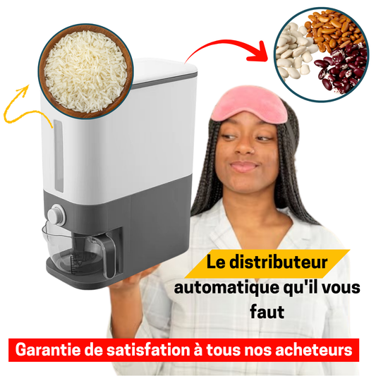 Distributeur automatique de riz avec sérénité -  L’Art de Cuisiner Sans Stress