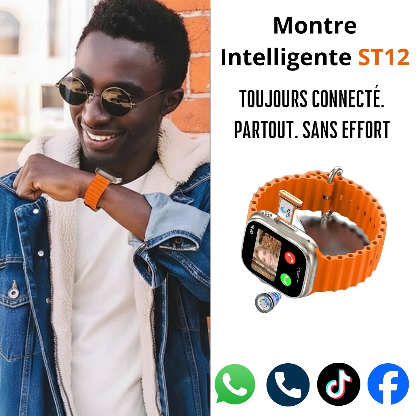 LA MONTRE 4G/5G AUTONOME – Ton Téléphone n'est Plus ton Maître !