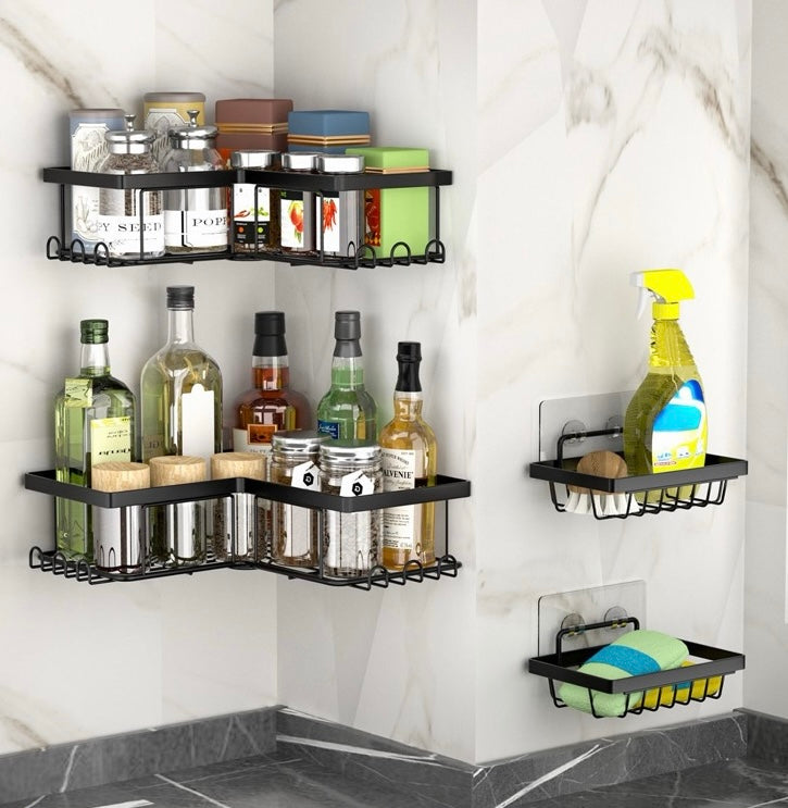 Système d'Organisation de Salle de Bain Premium 5 Pièces