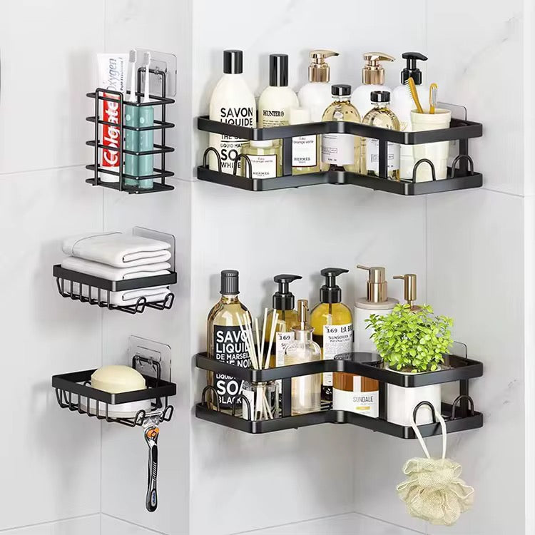 Système d'Organisation de Salle de Bain Premium 5 Pièces