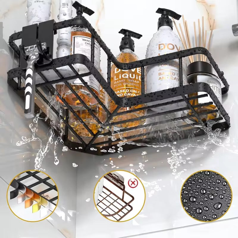 Système d'Organisation de Salle de Bain Premium 5 Pièces