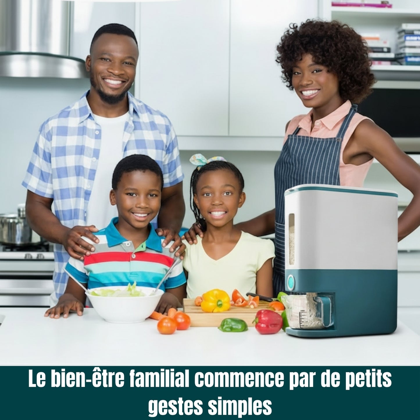 Distributeur automatique de riz avec sérénité -  L’Art de Cuisiner Sans Stress