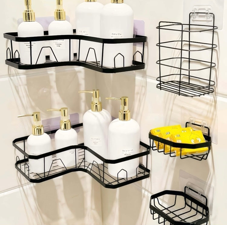 Système d'Organisation de Salle de Bain Premium 5 Pièces