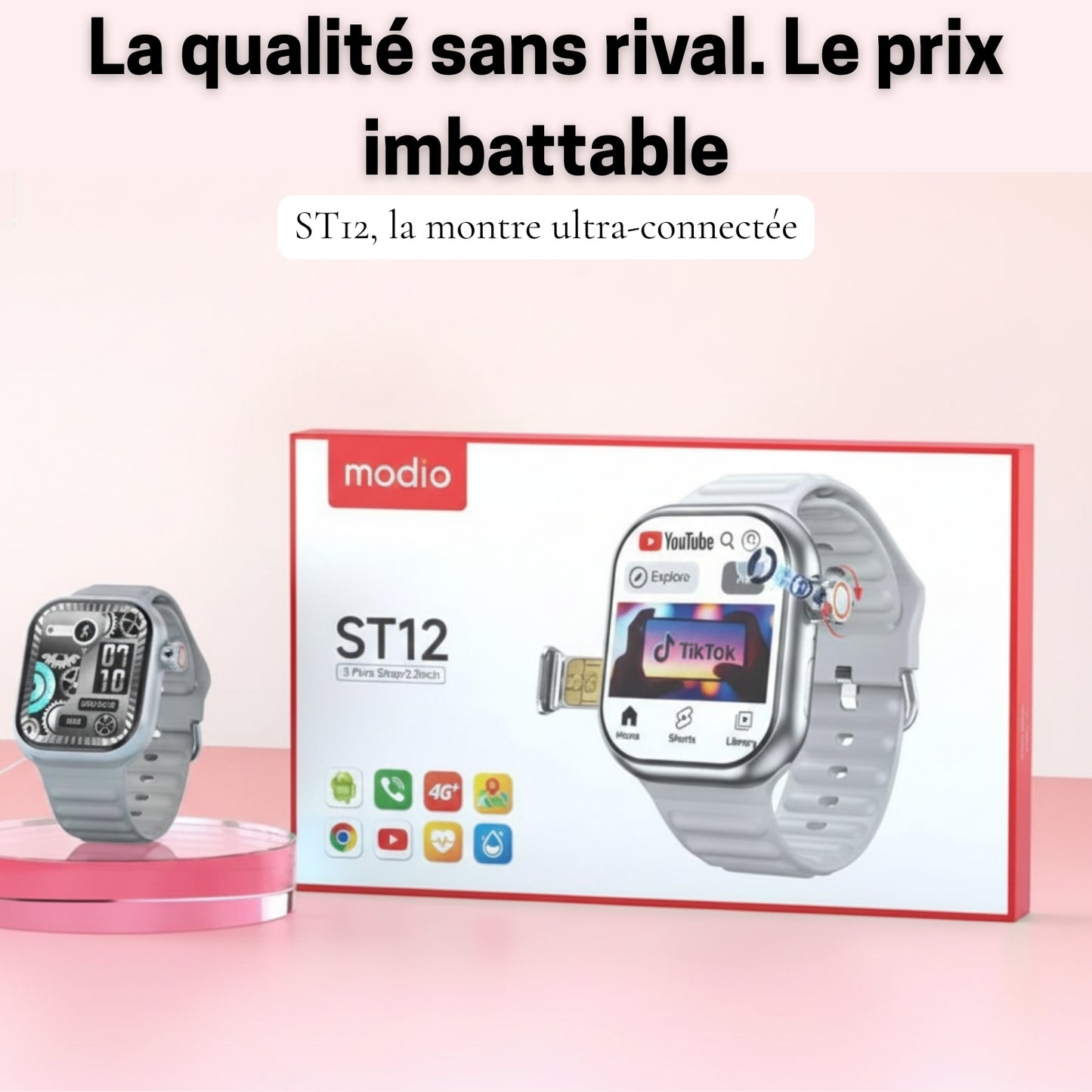 LA MONTRE 4G/5G AUTONOME – Ton Téléphone n'est Plus ton Maître !