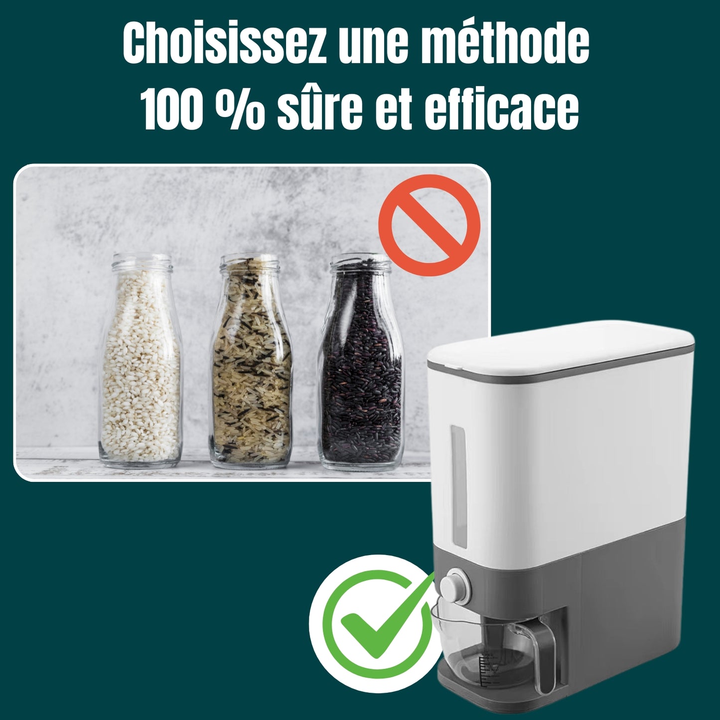 Distributeur automatique de riz avec sérénité -  L’Art de Cuisiner Sans Stress