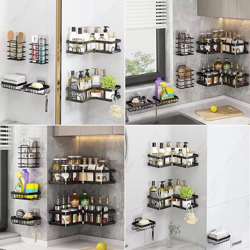 Système d'Organisation de Salle de Bain Premium 5 Pièces
