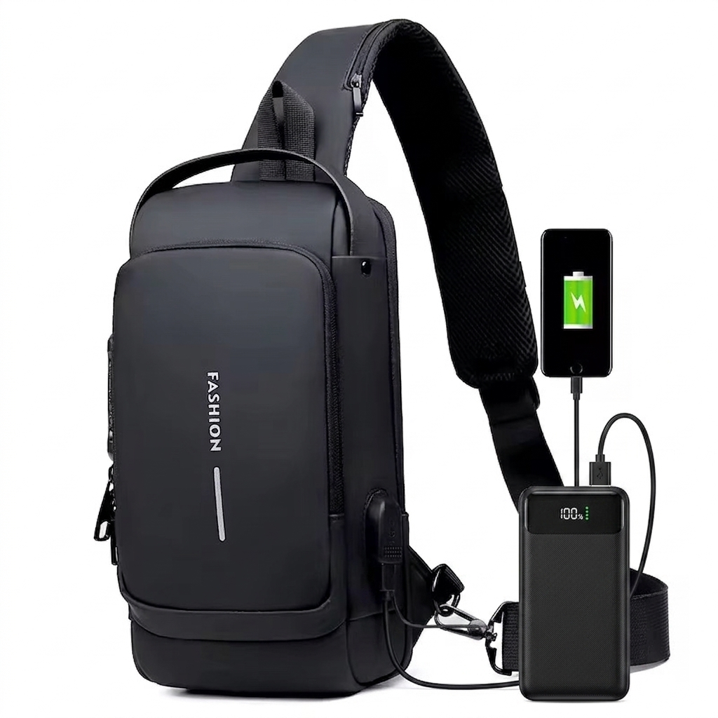 SACOCHE ÉTANCHE + POWER BANK POUR CHARGER VOS TÉLÉPHONES 📱