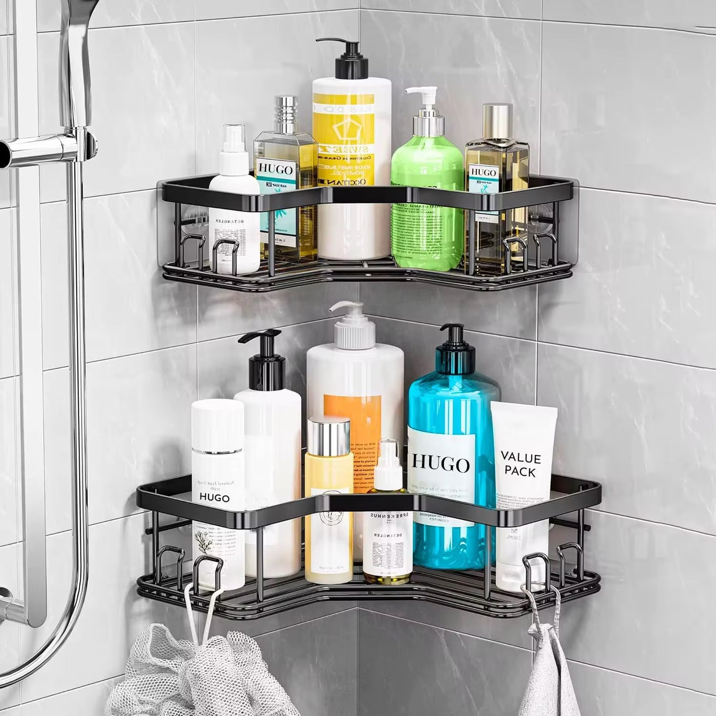 Système d'Organisation de Salle de Bain Premium 5 Pièces