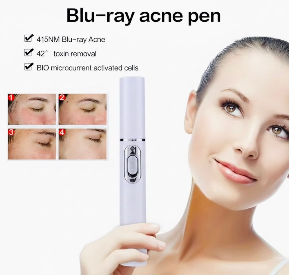 STYLO ANTI ACNÉ, BOUTON, ROUGEUR, TACHES NOIR, CICATRICES, DETOXIFICATION DE LA PEAU. POUR HOMME ET FEMME.