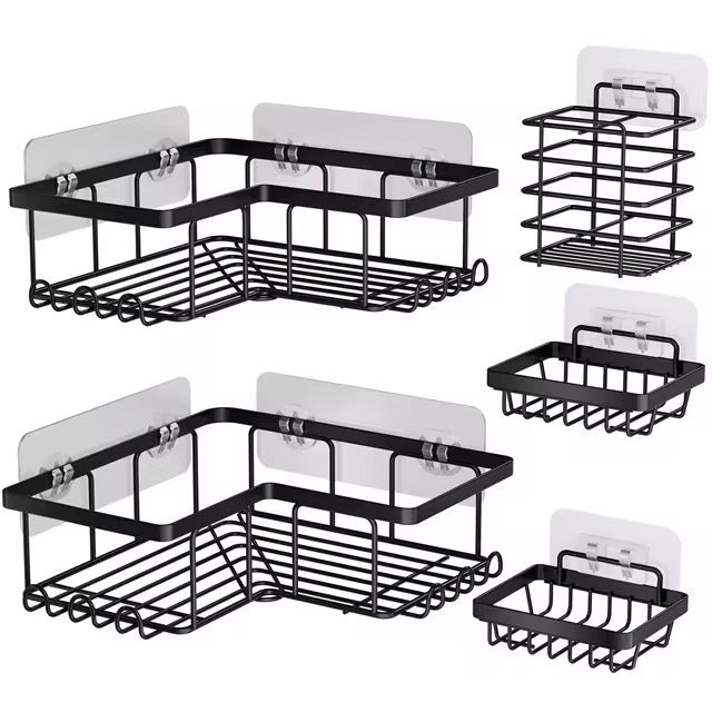 Système d'Organisation de Salle de Bain Premium 5 Pièces