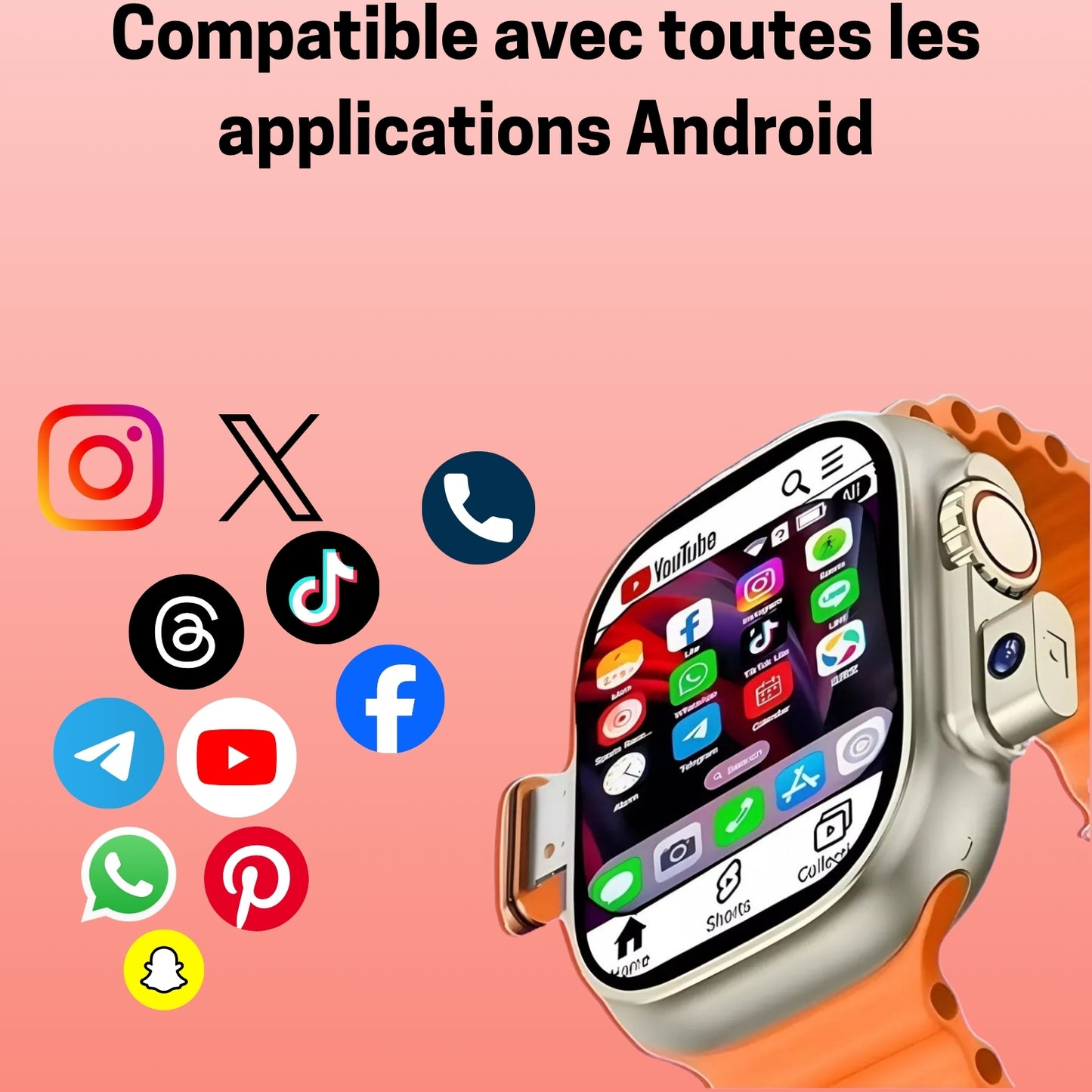 LA MONTRE 4G/5G AUTONOME – Ton Téléphone n'est Plus ton Maître !