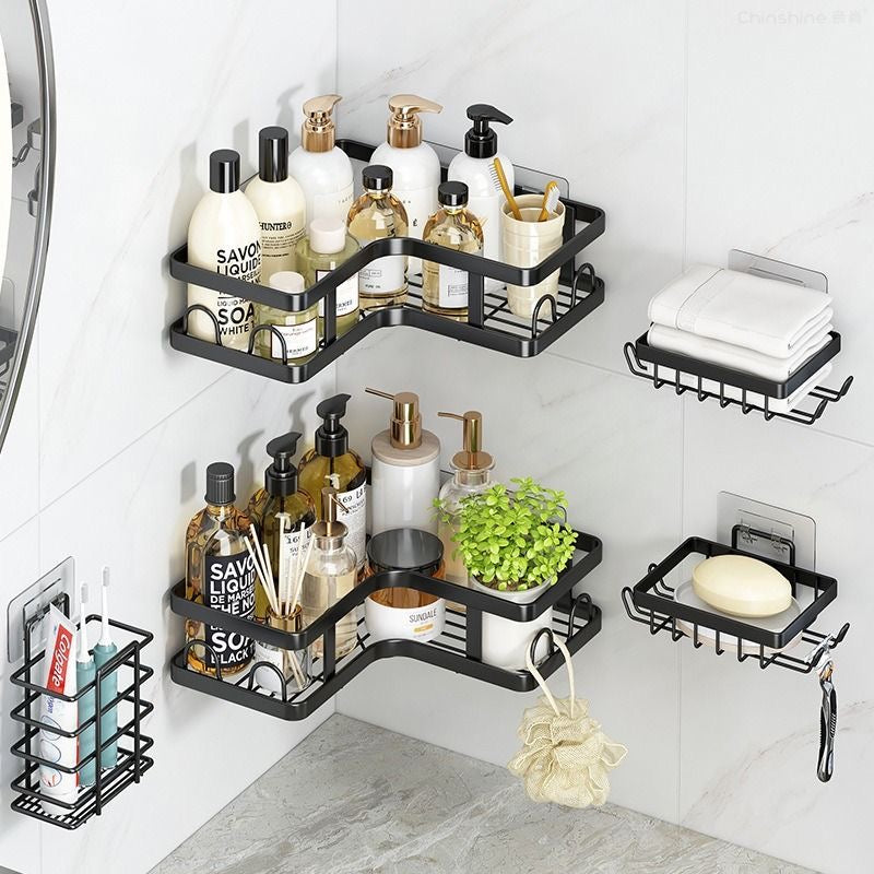 Système d'Organisation de Salle de Bain Premium 5 Pièces