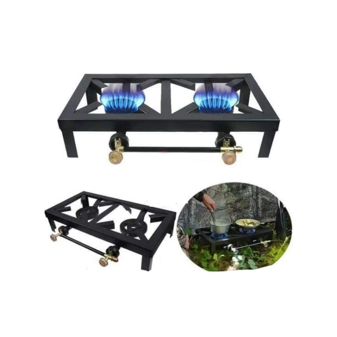 RÉCHAUD CUISINIÈRE 1 OU 2 FEUX 🔥🔥 + RACORD COMPLET