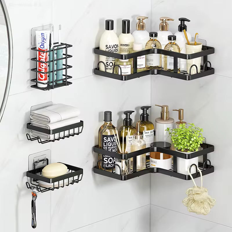 Système d'Organisation de Salle de Bain Premium 5 Pièces