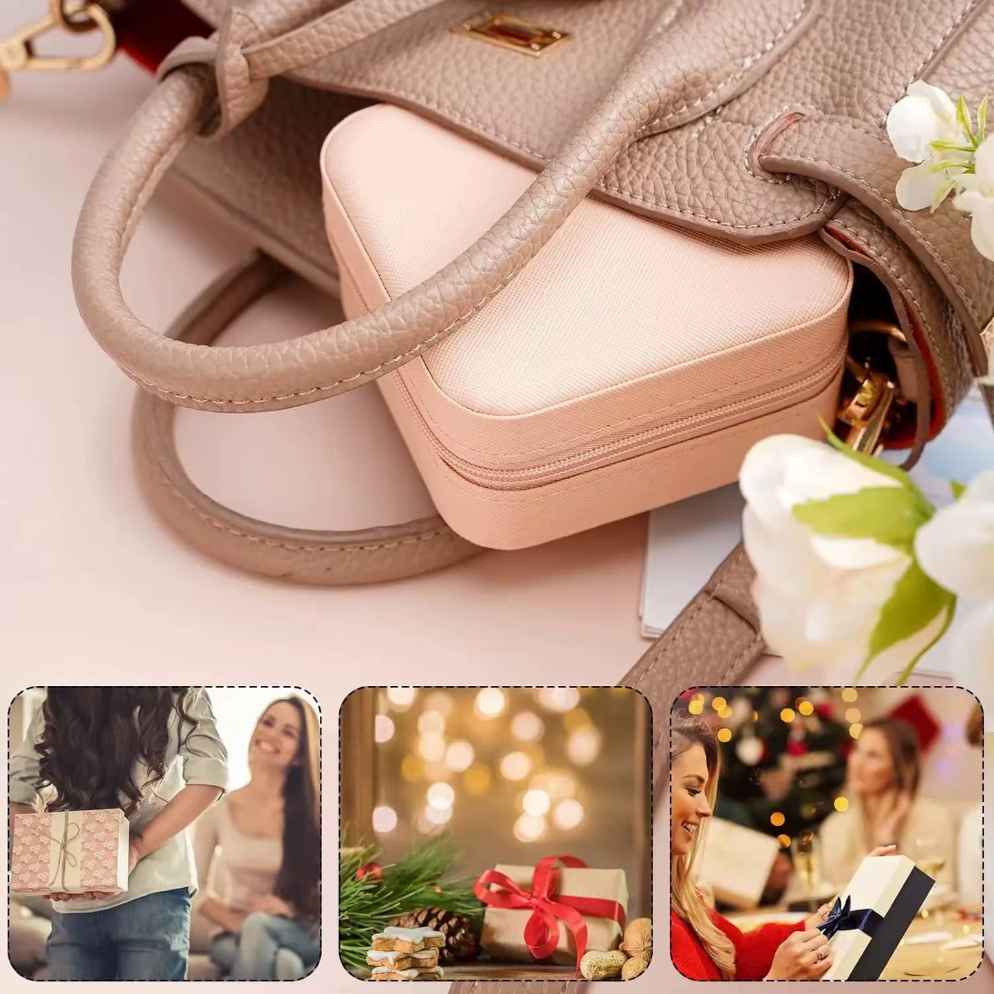 MINI COFFRET A BIJOUX PRÉMIUM PORTABLE 🥰