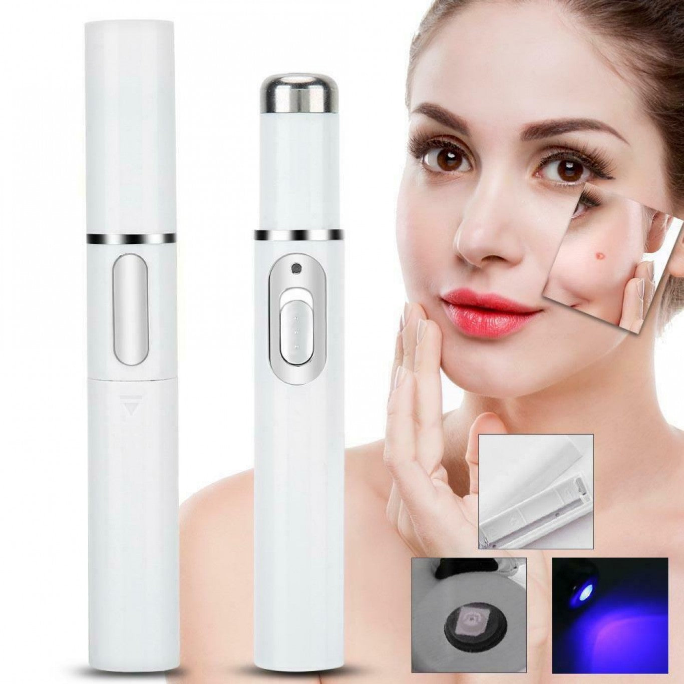 STYLO ANTI ACNÉ, BOUTON, ROUGEUR, TACHES NOIR, CICATRICES, DETOXIFICATION DE LA PEAU. POUR HOMME ET FEMME.