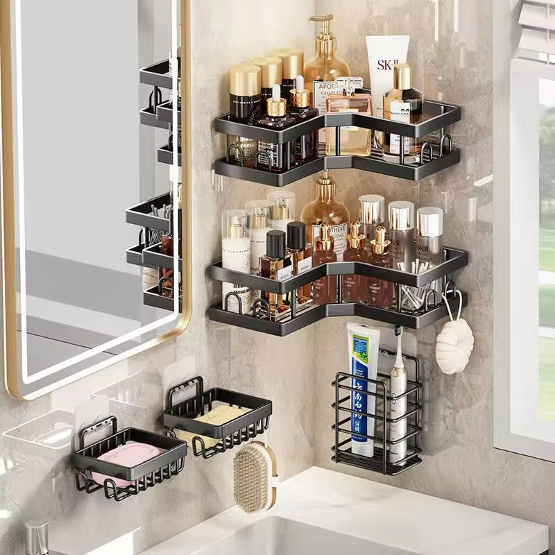 Système d'Organisation de Salle de Bain Premium 5 Pièces