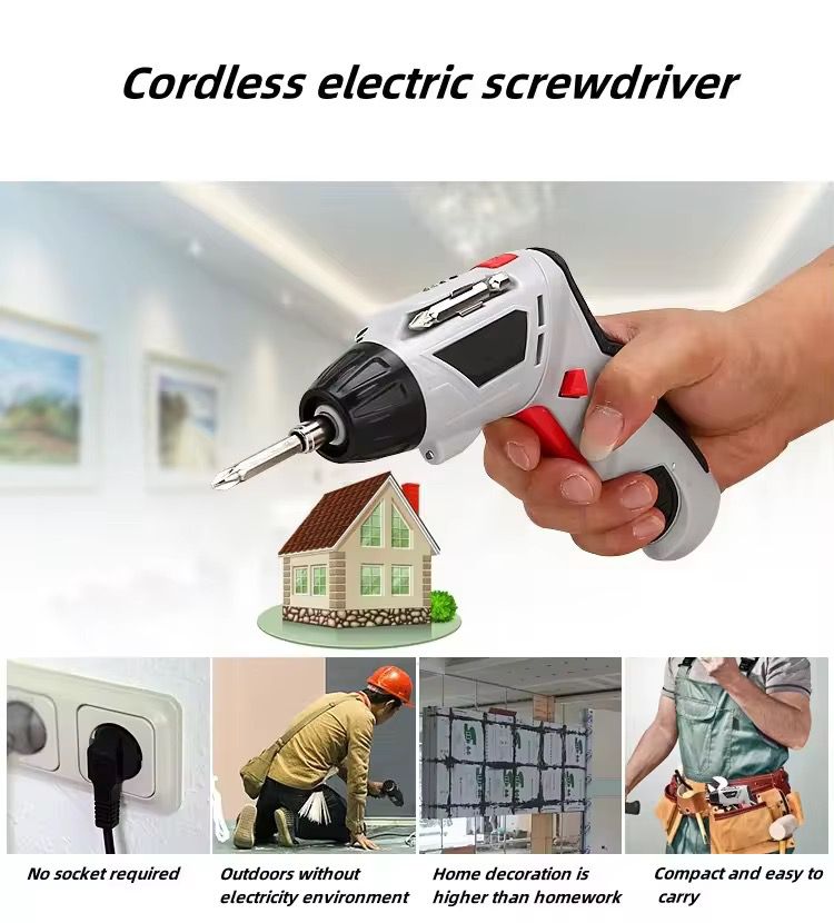 VISSEUSE ÉLECTRIQUE SANS FIL JOUSTMAX MULTIFONCTION 45PCS