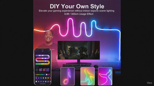 NEON LED RGB BLUETOOTH TÉLÉCOMMANDÉE ( 5 MÈTRES)