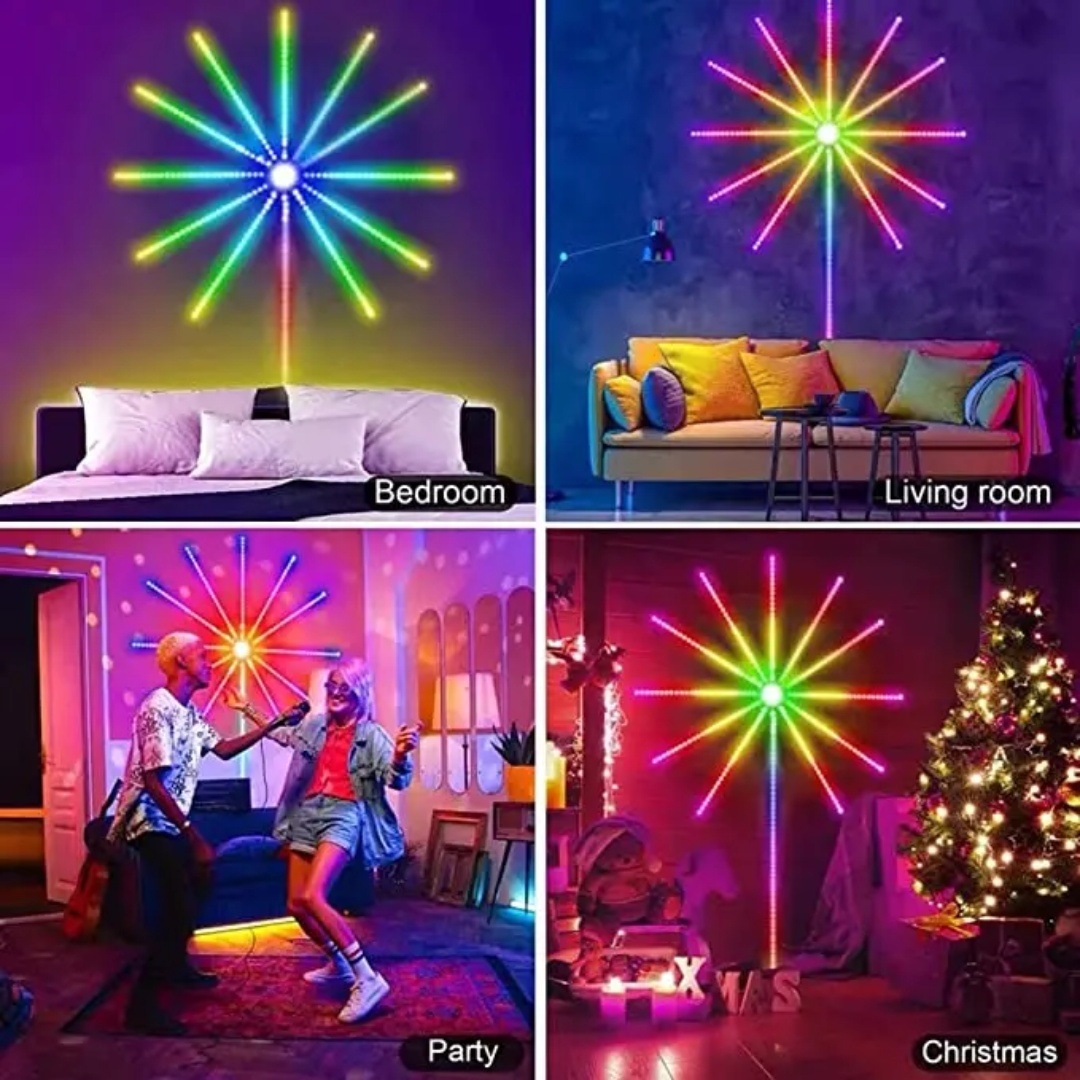 TIRA LED ÉTOILES 🌟 LUMINEUX ( Longueur 2m / Largeur 1m )