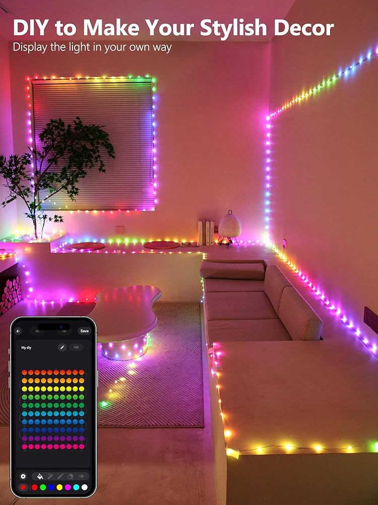APP SMART RGB FAIRY LIGHT 10M