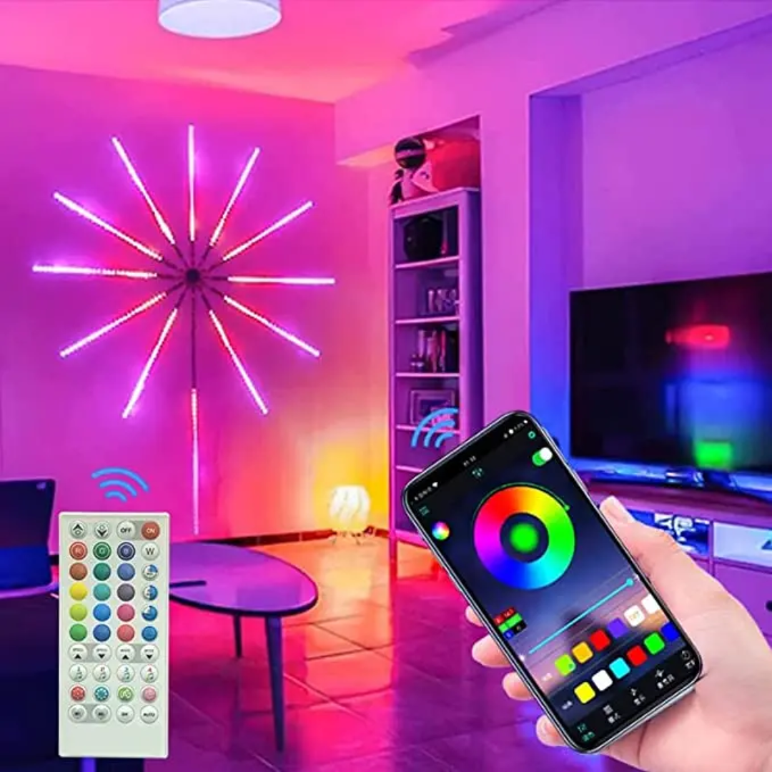 TIRA LED ÉTOILES 🌟 LUMINEUX ( Longueur 2m / Largeur 1m )