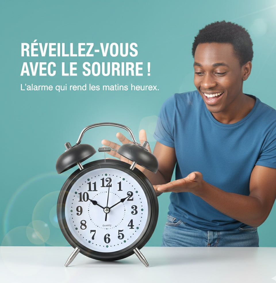 HORLOGE REVEIL POUR PETIT ET GRAND