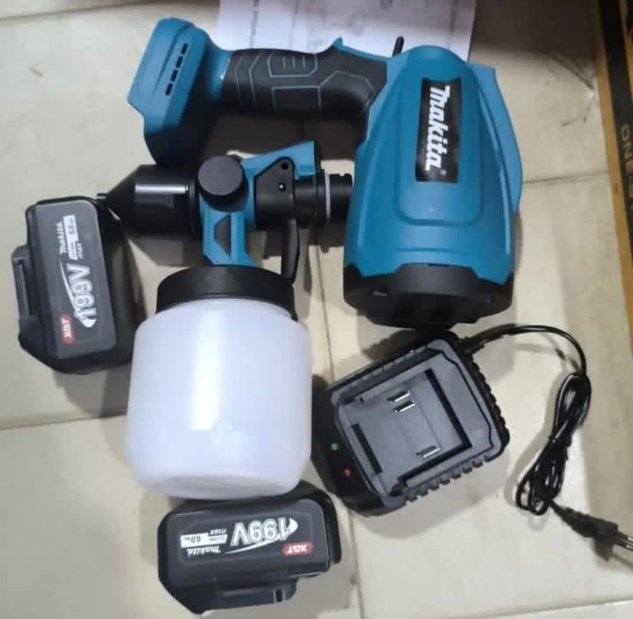 PISTOLET A PEINTURE ÉLECTRIQUE 98V