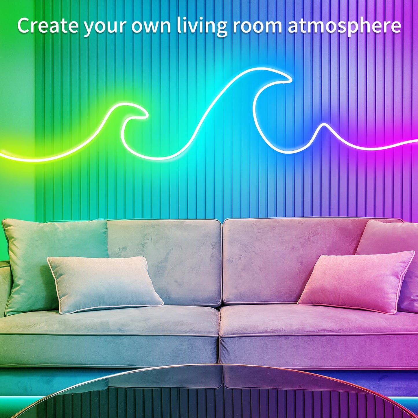 NEON LED RGB BLUETOOTH TÉLÉCOMMANDÉE ( 5 MÈTRES)