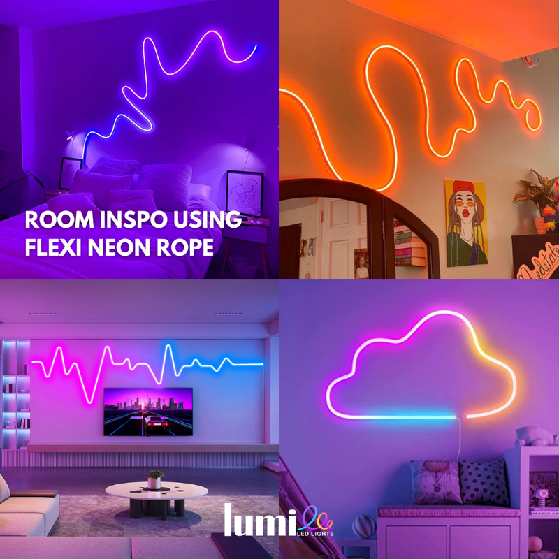 NEON LED RGB BLUETOOTH TÉLÉCOMMANDÉE ( 5 MÈTRES)