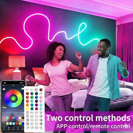 NEON LED RGB BLUETOOTH TÉLÉCOMMANDÉE ( 5 MÈTRES)