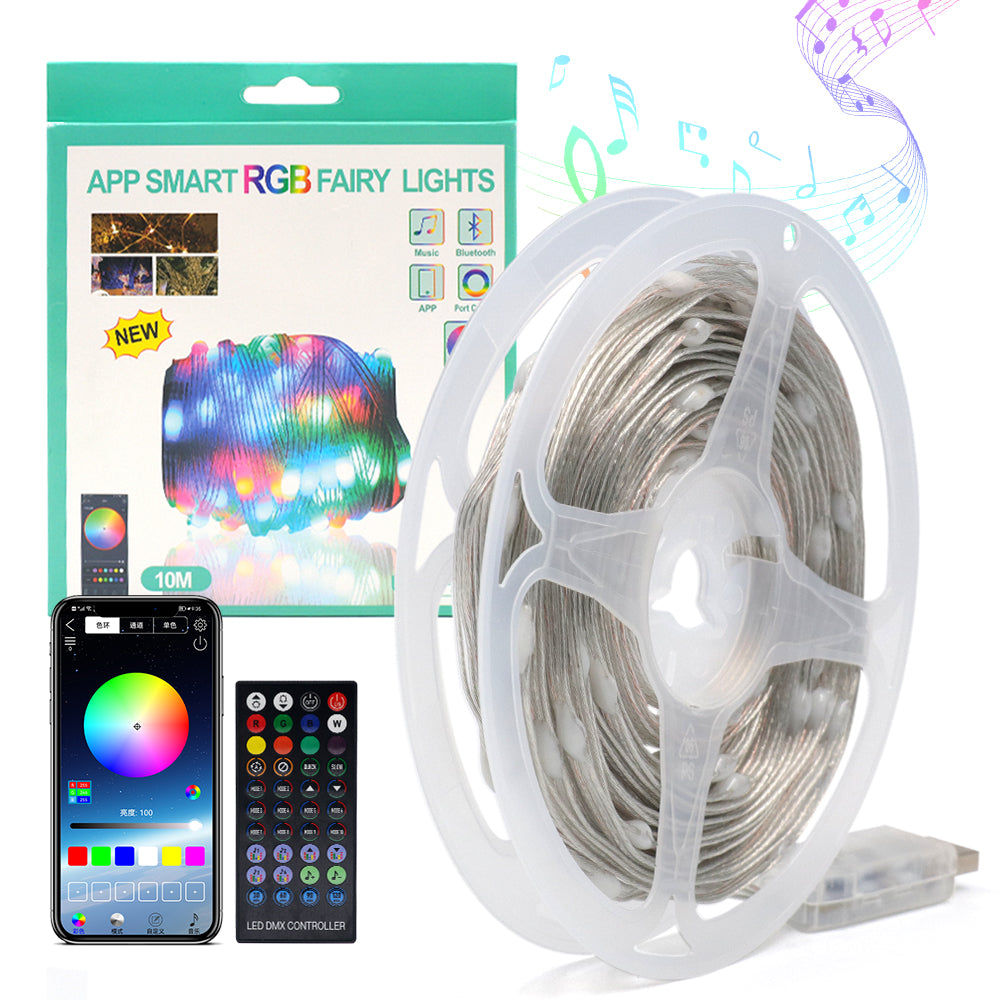 APP SMART RGB FAIRY LIGHT 10M