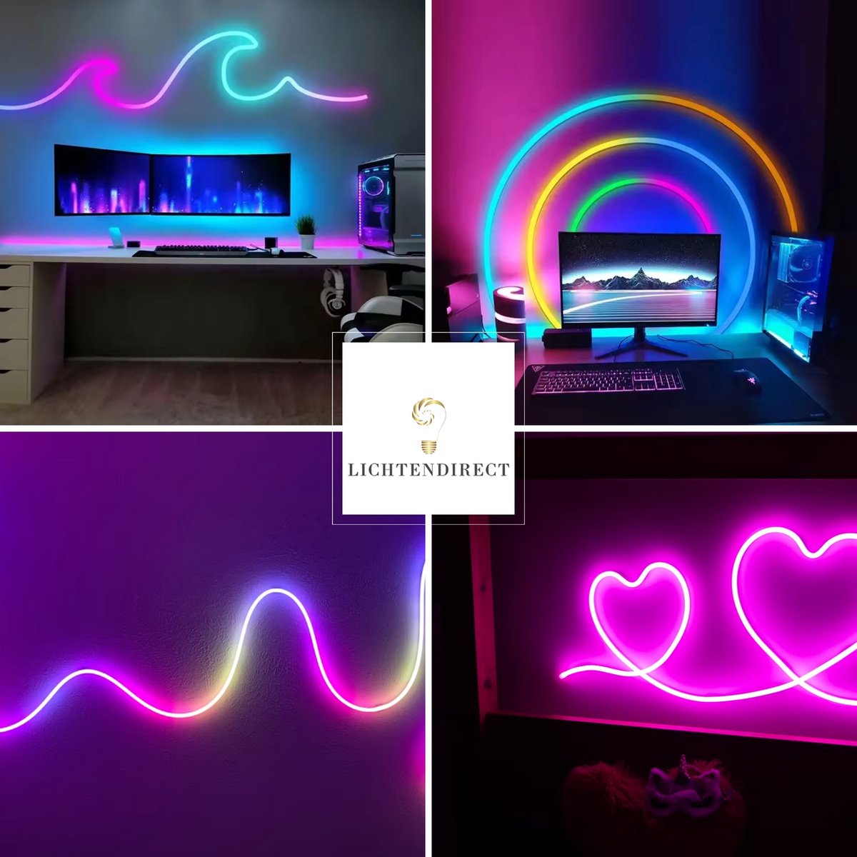 NEON LED RGB BLUETOOTH TÉLÉCOMMANDÉE ( 5 MÈTRES)