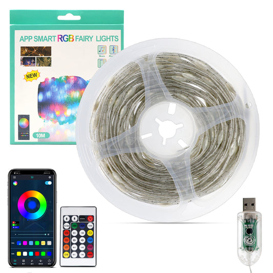 APP SMART RGB FAIRY LIGHT 10M