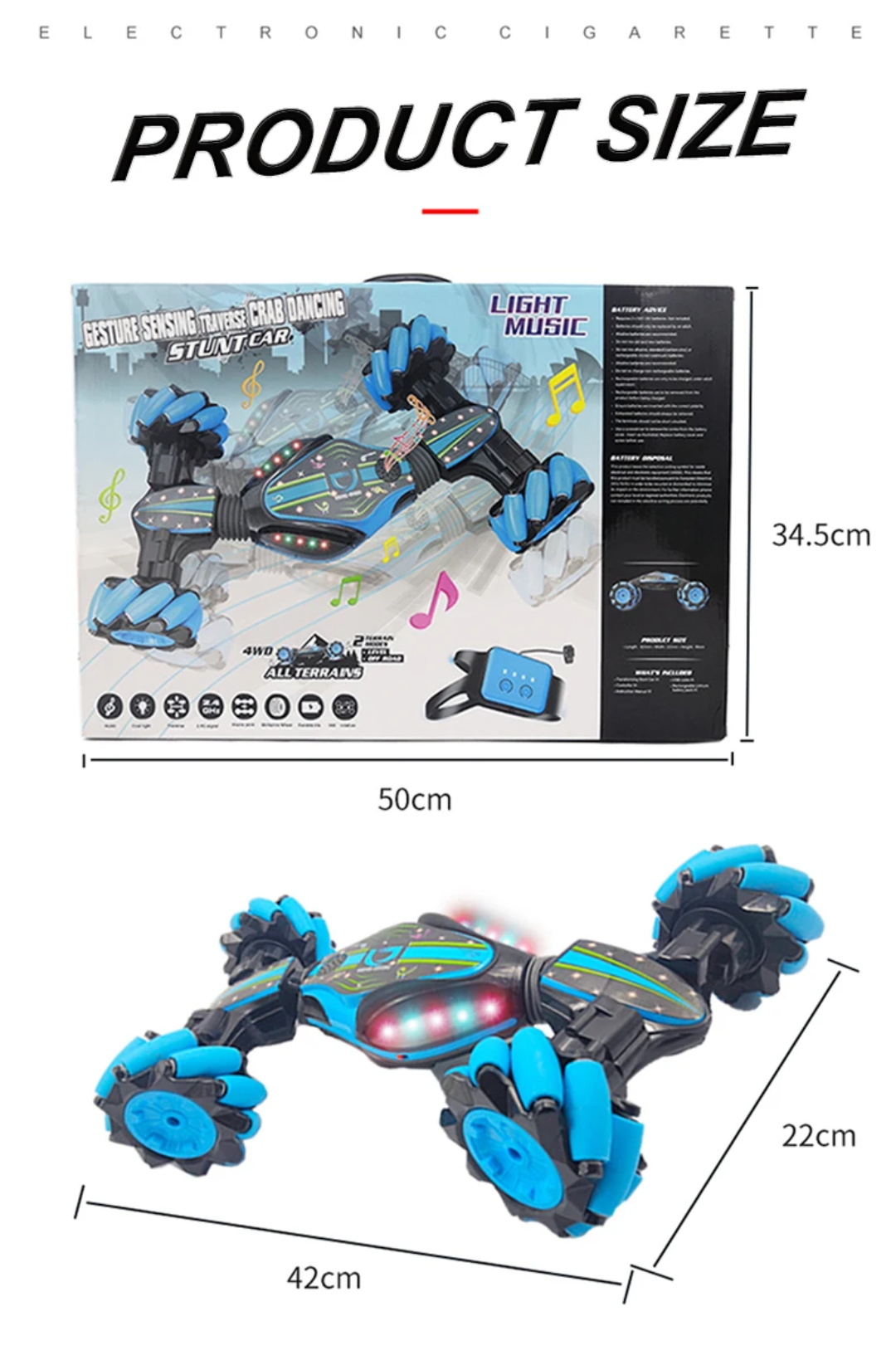 VOITURE CASCADEUR TOUT TERRAIN SUPER SOLIDE