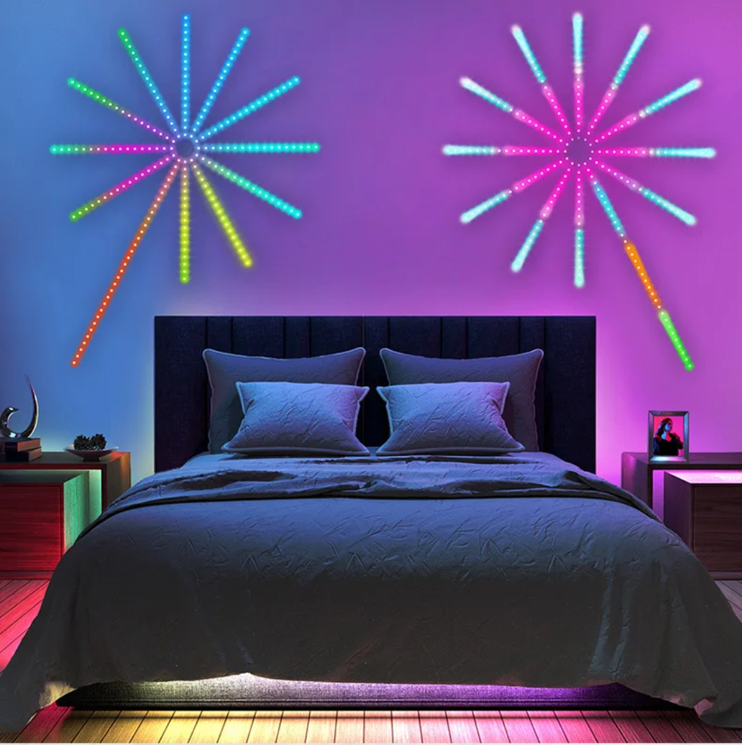 TIRA LED ÉTOILES 🌟 LUMINEUX ( Longueur 2m / Largeur 1m )